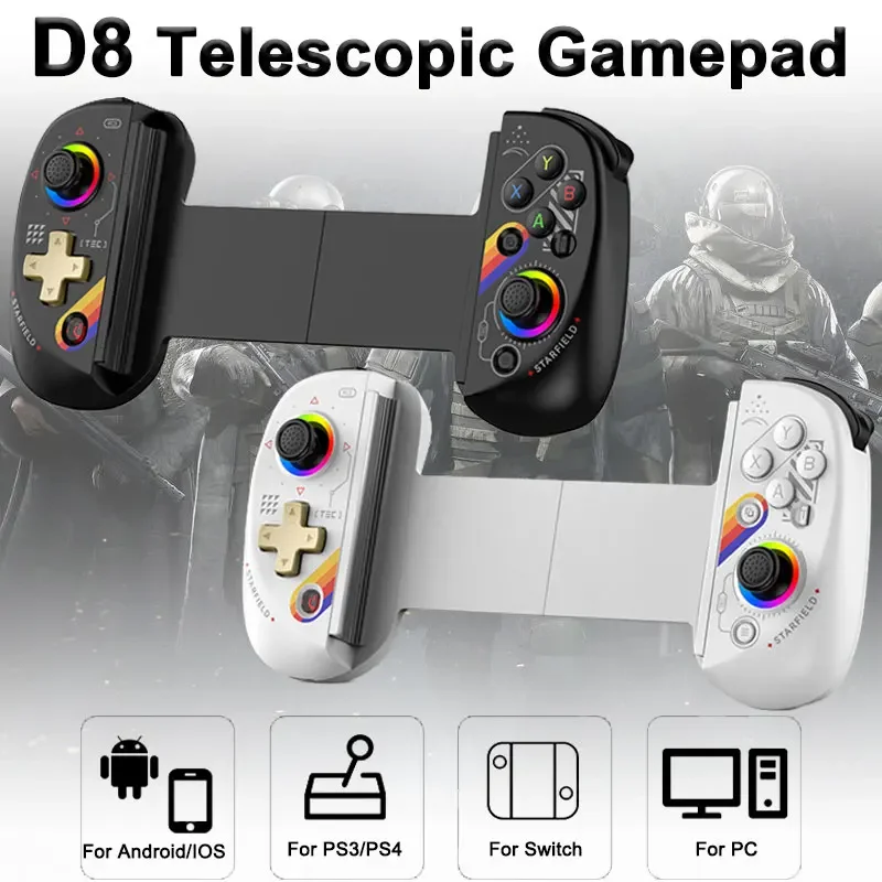 Joystick Pc Gaming - Hot Sale BSP D8 RGB Tablet