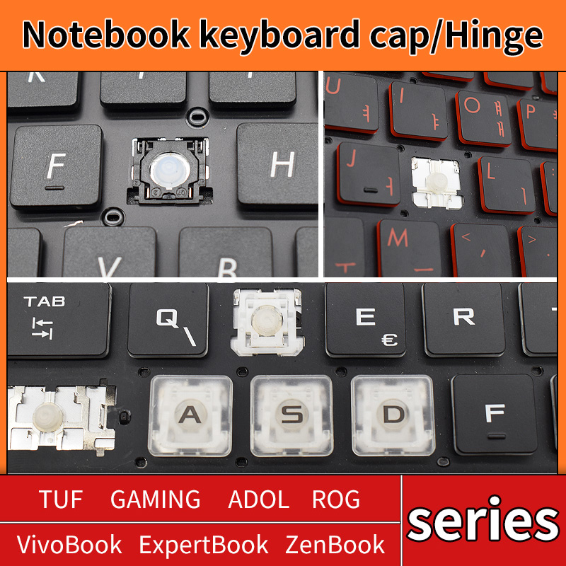 Pc Gaming Hp - Replacement Keycap Key Cap Rubber Scissor
