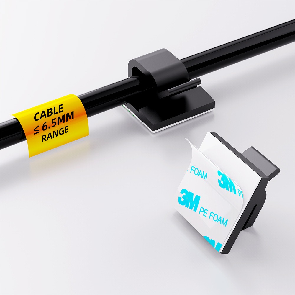 R Shape Transparent Plastic Ca - Cable Management Sleeve recension och pris