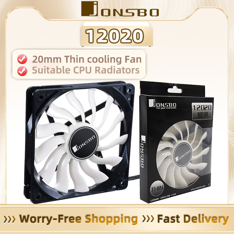 JONSBO 12020 120mm DC 12V 3Pin - Pc Gaming Ultra recension och pris