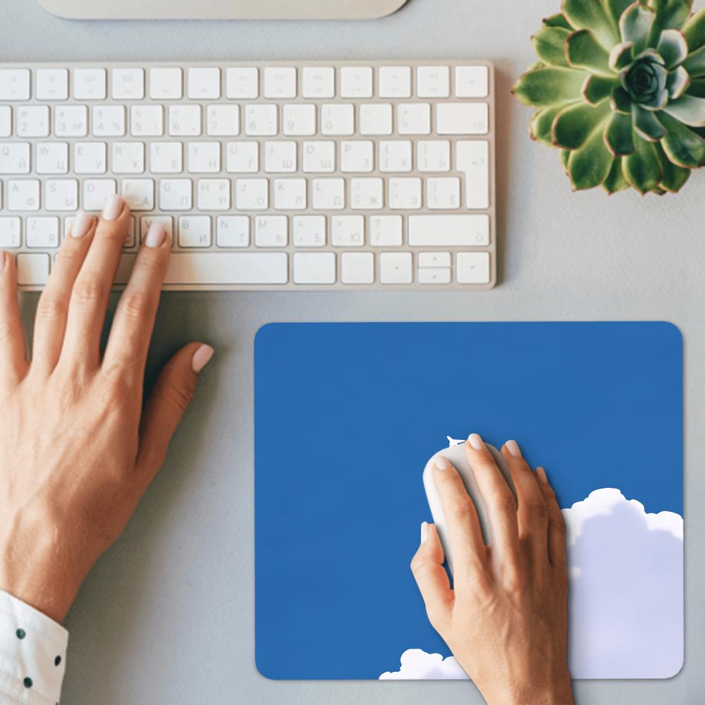 HYBXAXC Sky Clouds Airplane Mo - Pc Gaming Cloud Free recension och pris