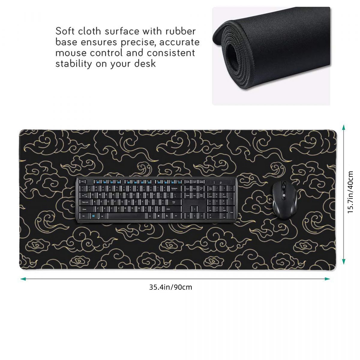 Japanese Cloud Pattern Large M - Pc Gaming Cloud Free recension och pris