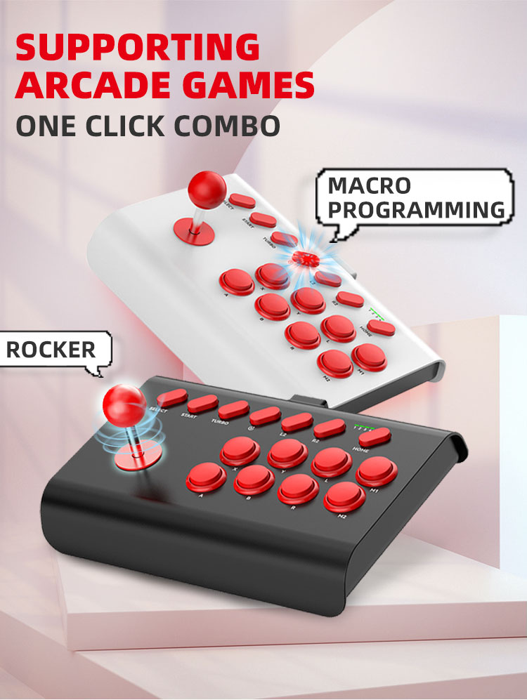 8-Button Arcade Stick For Nint - Joystick Pc Gaming recension och pris