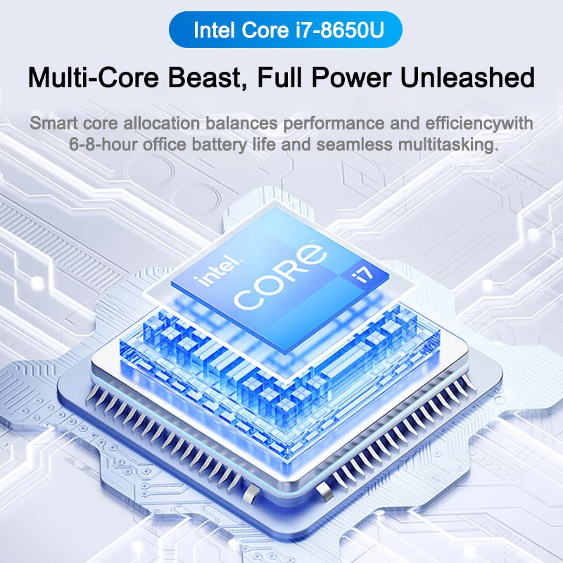 Intel Core i7 8650U 14.1 Inch  - Pc Gaming Core I7 recension och pris