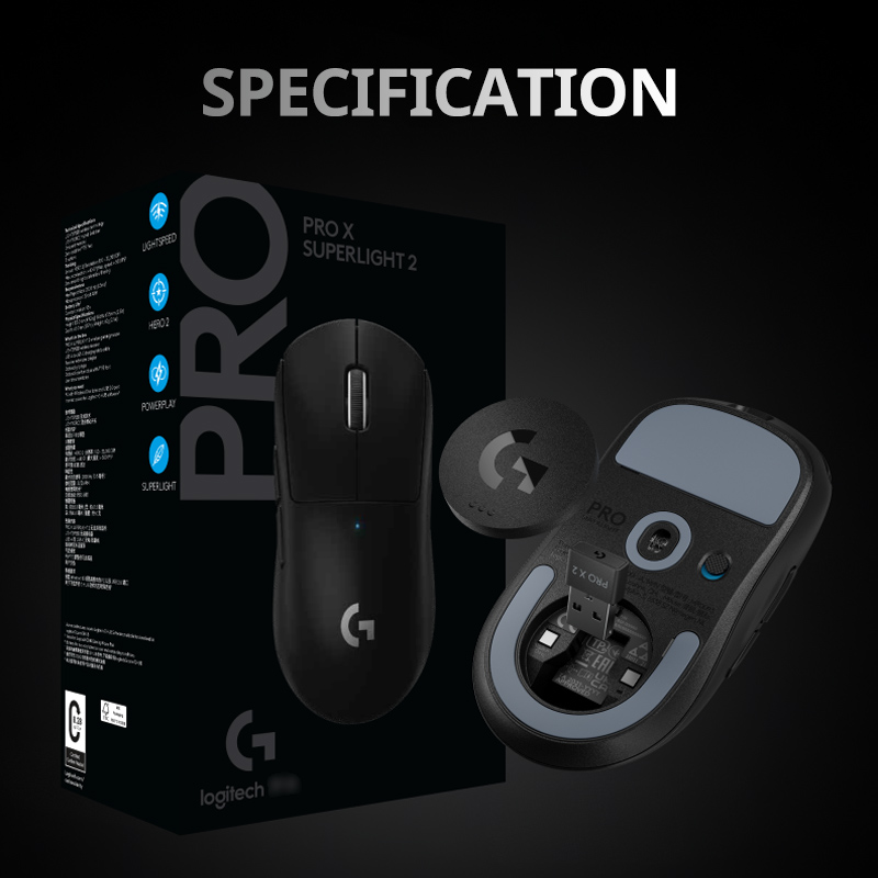 Original Logitech G PRO X SUPE - Logitech Mouse G Pro X Superlight recension och pris
