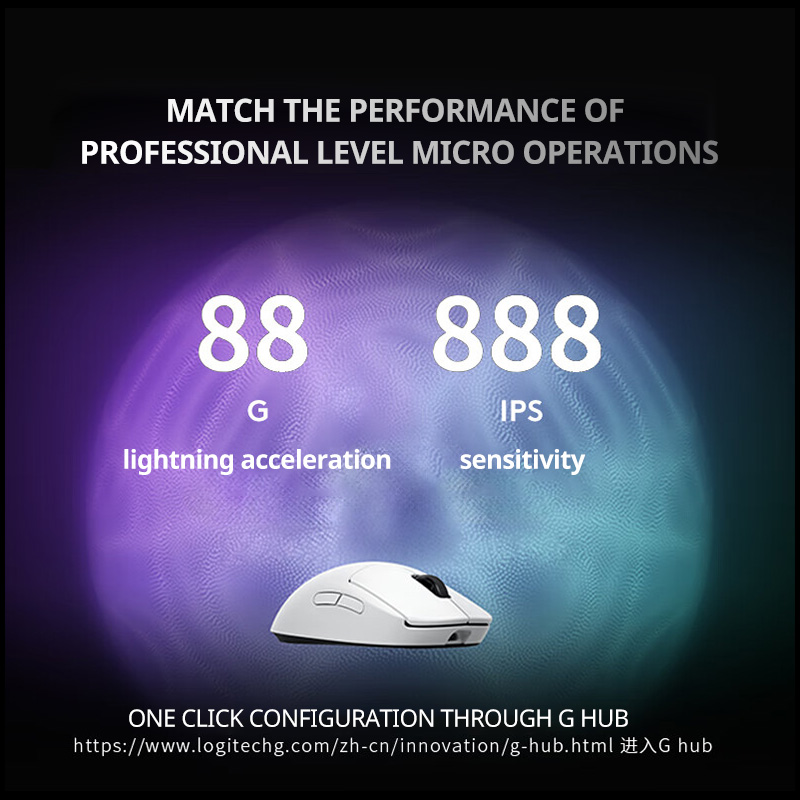 Logitech G PRO X Superlight 2  - Logitech Mouse G Pro X Superlight recension och pris