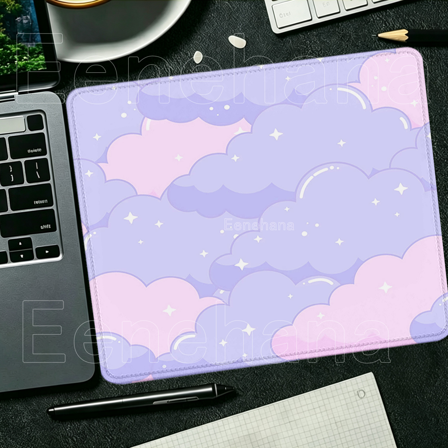 Cute Pink Clouds Small Size Mo - Pc Gaming Cloud Free recension och pris
