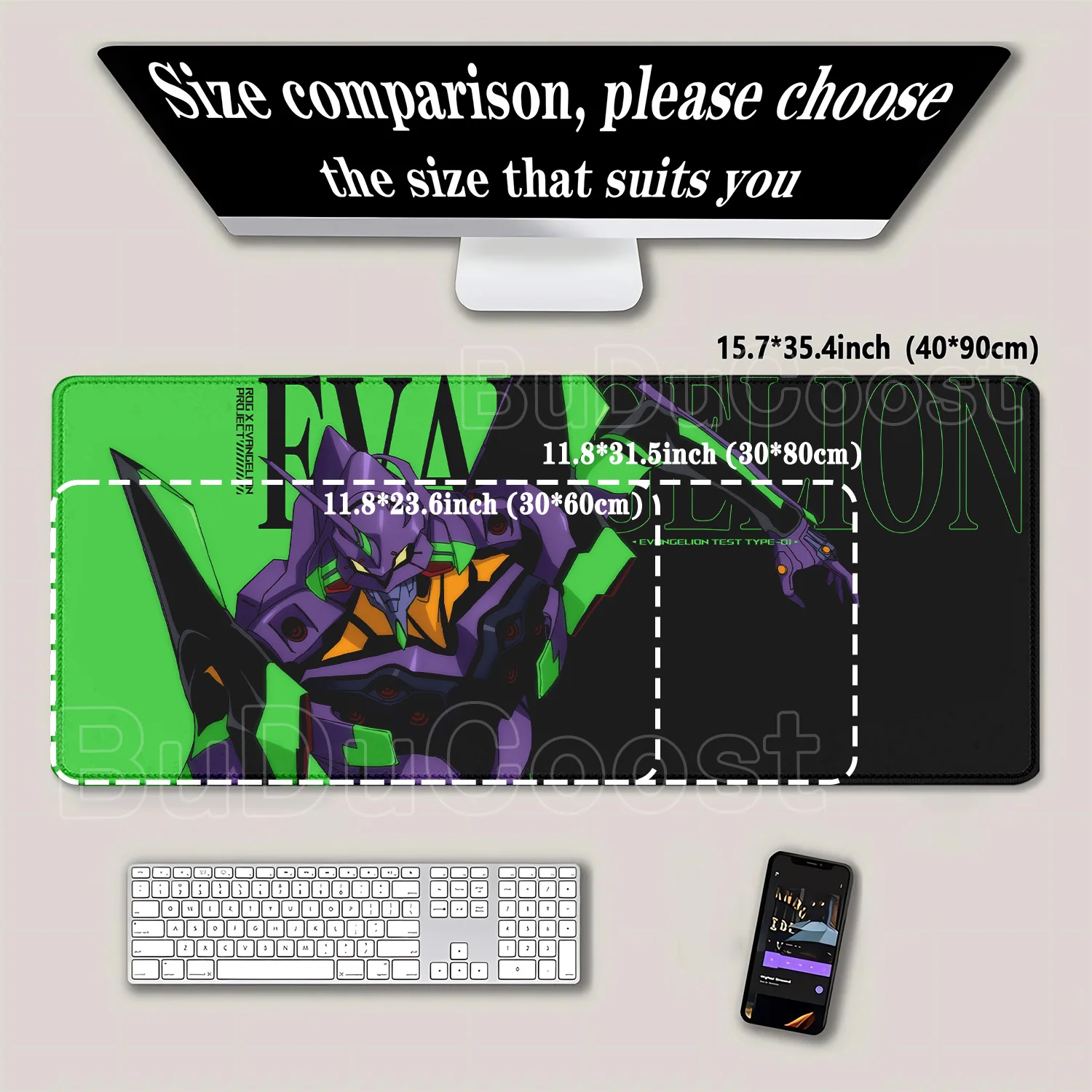 Evangelione EVA 01 Large Mouse - Pc Gaming Evangelion recension och pris