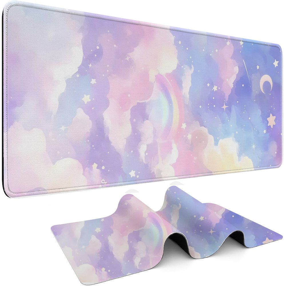 Pastel Rainbow Cloud Stars Ext - Pc Gaming Cloud Free recension och pris