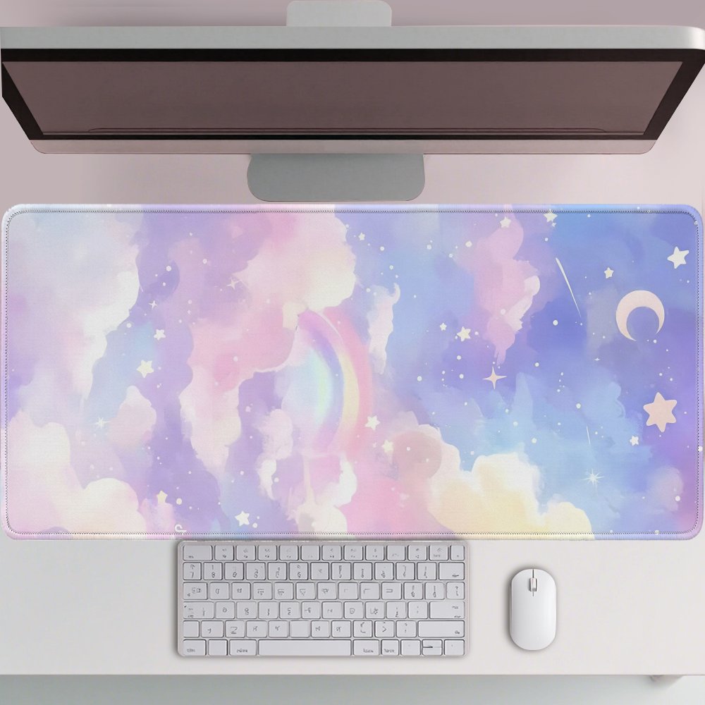 Pastel Rainbow Cloud Stars Ext - Pc Gaming Cloud Free recension och pris