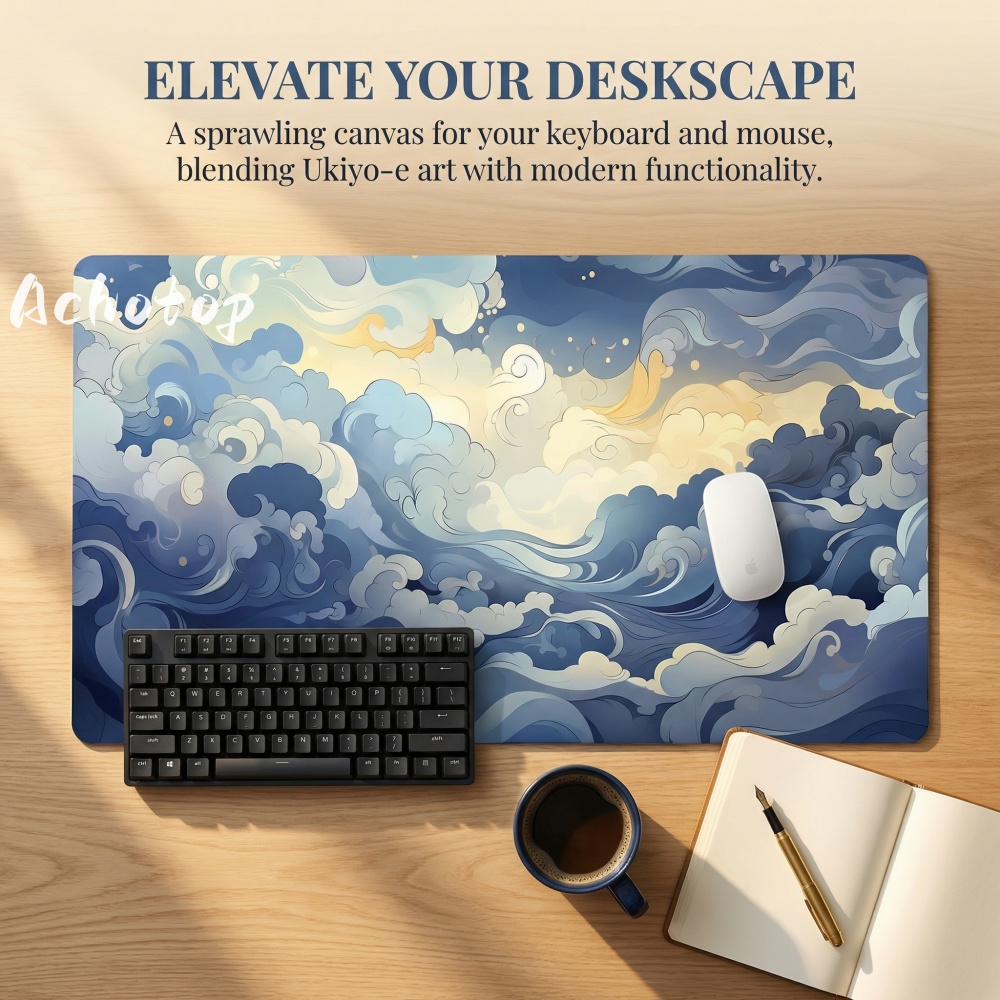 XXL Non-Slip Gaming Mouse Pad  - Pc Gaming Cloud Free recension och pris