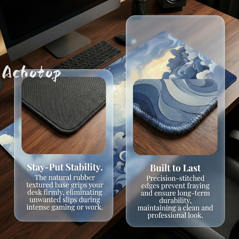 XXL Non-Slip Gaming Mouse Pad  - Pc Gaming Cloud Free recension och pris