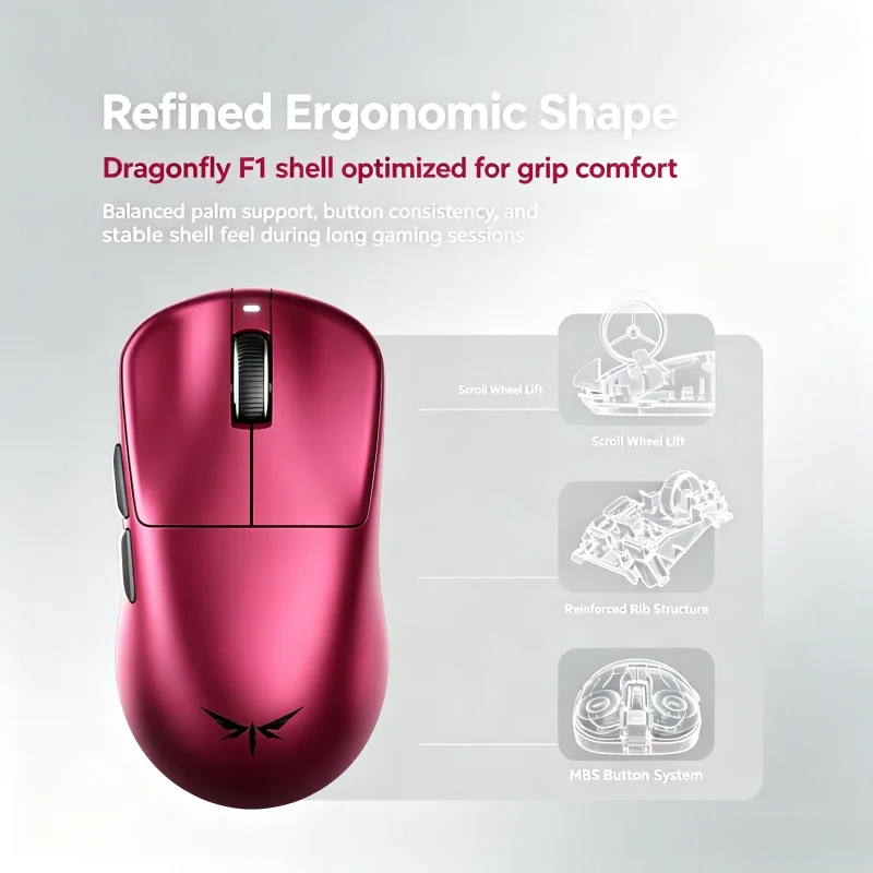 VGN Dragonfly F1 V5 Wireless G - Pc Gaming Ultra recension och pris