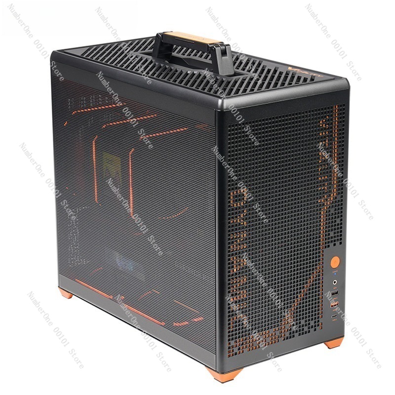 Portable Hand Carry MATX Mesh  - Pc Gaming Liquid Cooling recension och pris