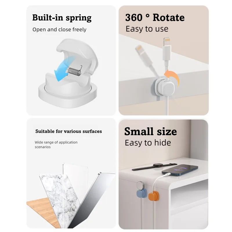 adhesive cable organizer Cable - Cable Management Sleeve recension och pris