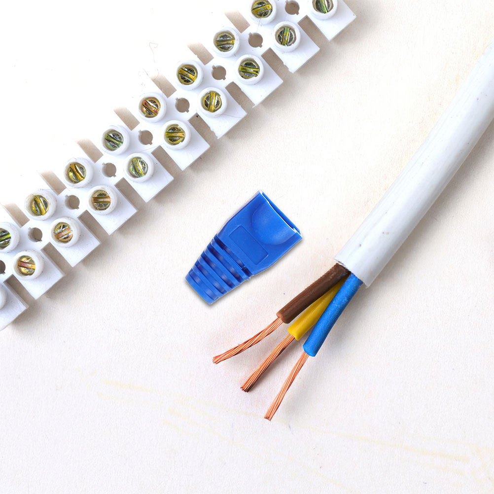 100Pcs Ethernet Cable Connecto - Cable Management Sleeve recension och pris