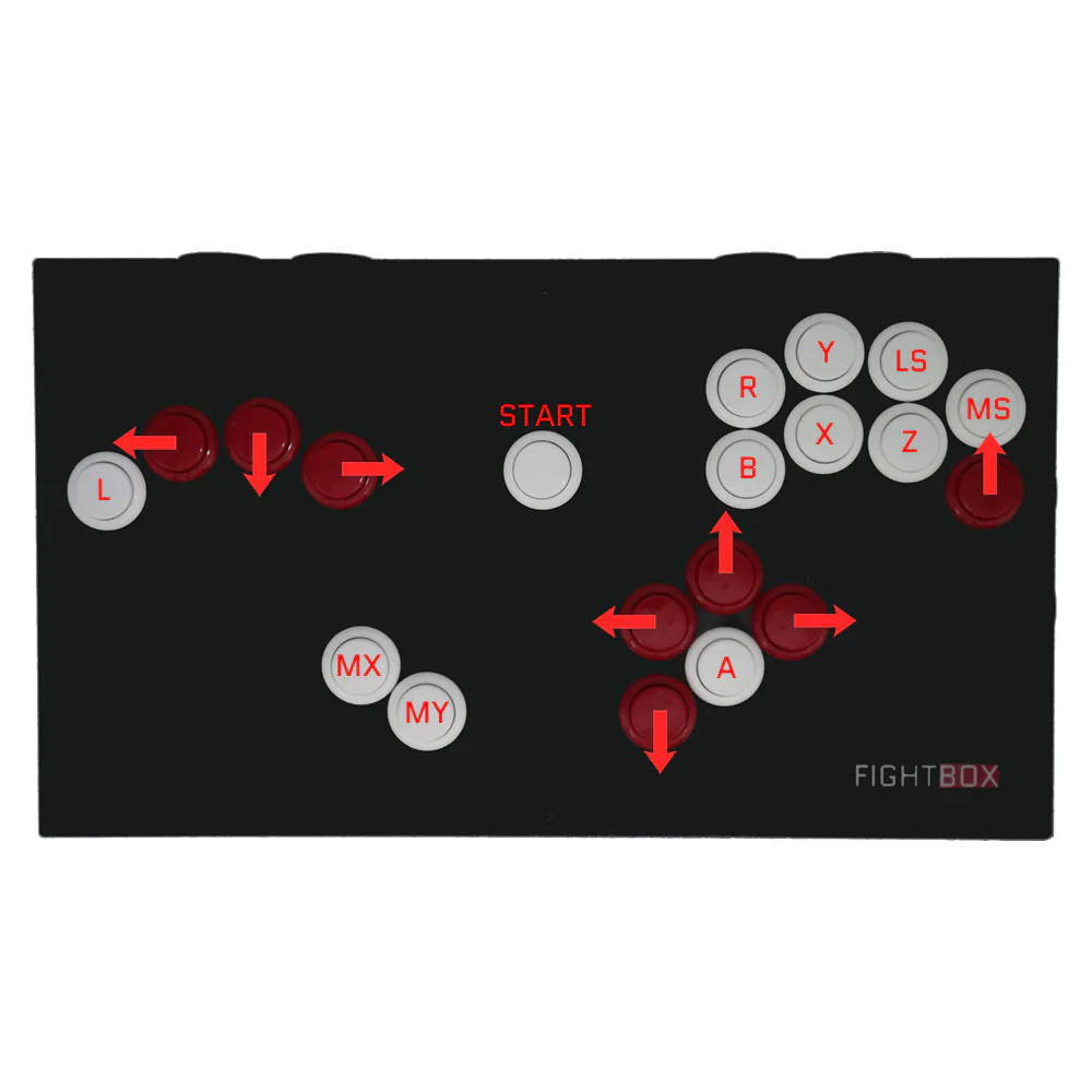 FightBox R1-F ALL BUTTON STYLE - Joystick Pc Gaming recension och pris