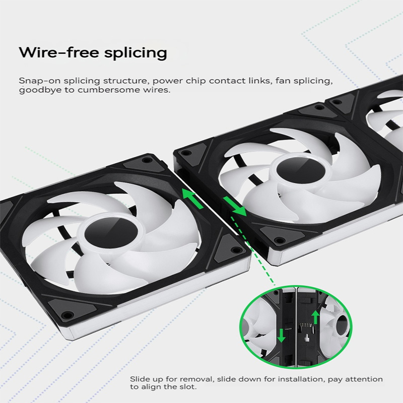 TEUCER JM-1 PC Cooling Case Fa - Pc Gaming Liquid Cooling recension och pris