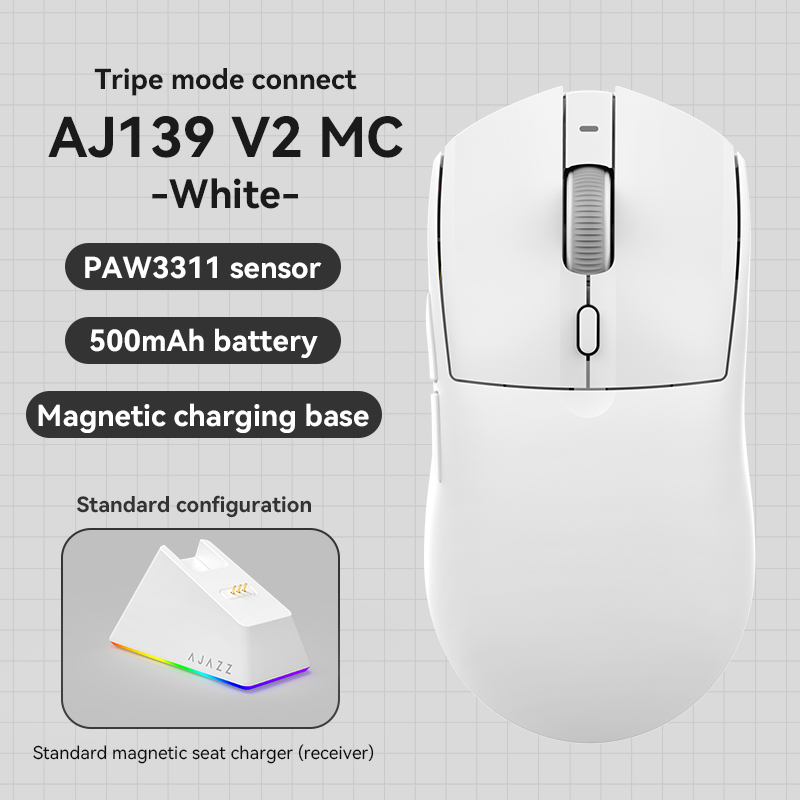 AJAZZ AJ139 V2 MC Mouse TriMod - Pc Gaming Ultra recension och pris
