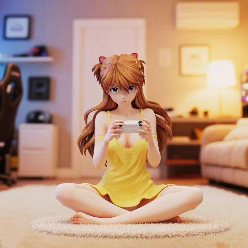 Asuka Langley Figure – Evangel - Pc Gaming Evangelion recension och pris