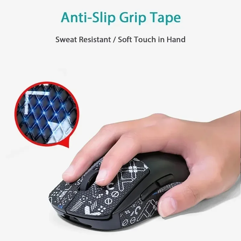 Durable Handmade Grip Tape Non - Logitech Mouse G Pro X Superlight recension och pris