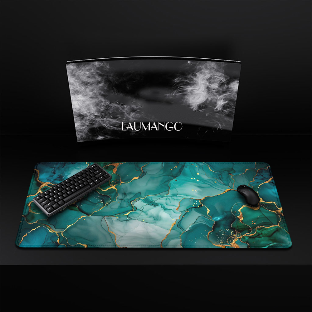 Gaming Mouse Mat Dark Green Ma - Pc Gaming Liquid recension och pris