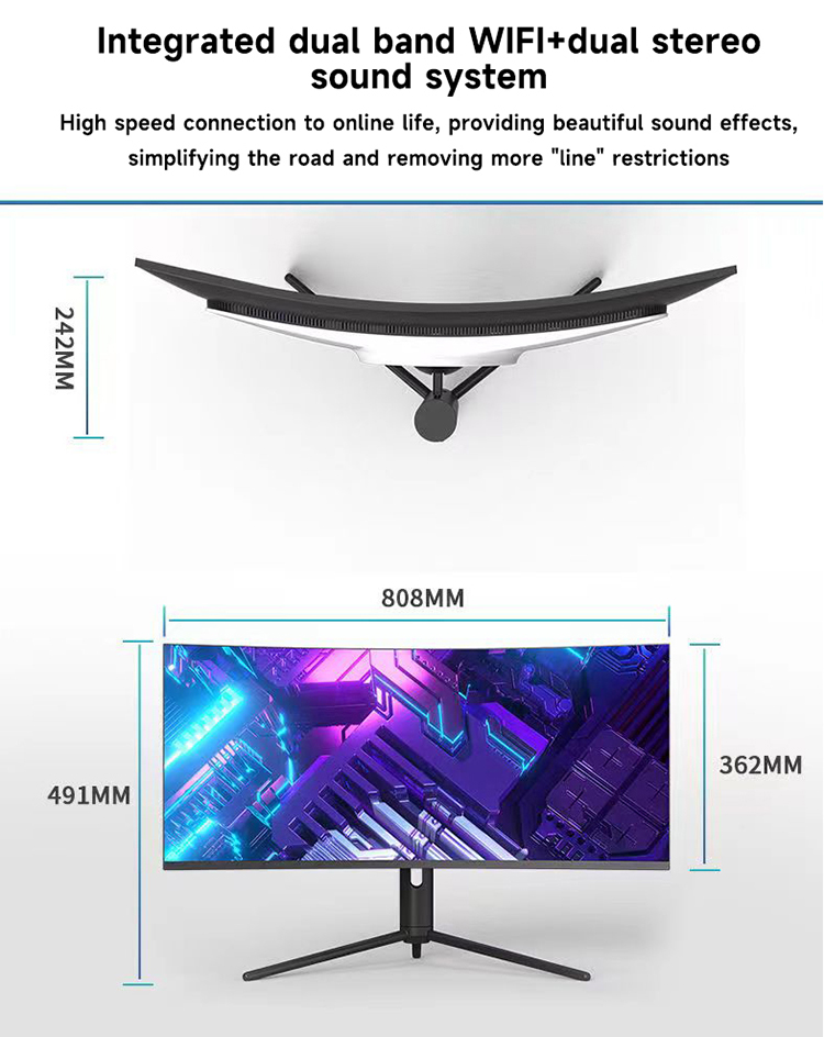 34 Inch 4K Curved Screen Deskt - Pc Gaming Core I7 recension och pris