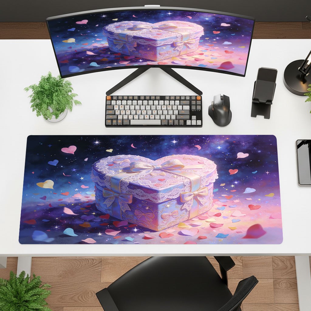 Heart Pattern Non Slip Rubber  - Pc Gaming Ultra recension och pris